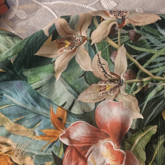 Dolce & Gabbana cotton polo shirt with jungle print size 9/10 - Picture 7 of 11